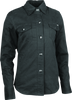 Speed and Strength Speed Society Armored Moto Shirt Black Womens - XL - 880433 User 3
