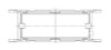 ACL BMW S65B40 4.0L V8 .25mm Oversized Main Bearings - 5M1581H-.25 Technical Drawing