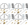 All Balls Racing 93-97 Kawasaki ZX1100D Ninja ZX11 Carburetor Rebuild Kit - 26-1719 Photo - Primary