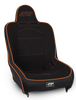 PRP Premier High Back Suspension Seat- Black/Orange Tweed - A100110-50-207 Photo - Primary