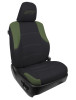 PRP 11-24 Toyota 4Runner Front Seat Covers (Pair) - Black/Olive Green - B066-04 Photo - Primary