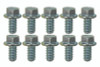 Moroso 1/4in-20 x .500in Serrated Zinc Flange Bolt  - 10 Pack - 38842 User 1
