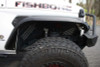 Fishbone Offroad 2018+ Jeep Wrangler JL/JLU/2020+ Gladiator JT  Steel Front Fender Flares  - Black - FB23454F Photo - lifestyle view