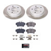 Power Stop 94-04 Ford Mustang Rear Semi-Coated Rotor Kit - SC1303 Photo - Primary