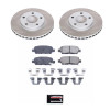 Power Stop 09-14 Nissan Maxima Rear Semi-Coated Rotor Kit - SC179 Photo - Primary