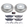Power Stop 19-22 Ram 1500 Classic Rear Semi-Coated Rotor Kit - SC2172 Photo - Primary