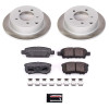 Power Stop 08-17 Mitsubishi Lancer Rear Semi-Coated Rotor Kit - SC3033 Photo - Primary