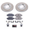 Power Stop 90-93 Honda Accord Front Semi-Coated Rotor Kit - SC3164 Photo - Primary
