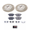 Power Stop 09-13 Toyota Matrix Rear Semi-Coated Rotor Kit - SC4737 Photo - Primary