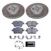 Power Stop 07-08 Mini Cooper Front Semi-Coated Rotor Kit - SC5784 Photo - Primary