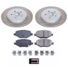 Power Stop 13-19 Lincoln MKT Rear Semi-Coated Rotor Kit - SC6376 Photo - Primary