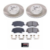 Power Stop 12-17 Kia Rio Front Semi-Coated Rotor Kit - SC6508 Photo - Primary