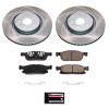 Power Stop 19-21 Lincoln Nautilus Front Semi-Coated Rotor Kit - SC7143 Photo - Primary