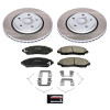 Power Stop 17-22 Honda Ridgeline Front Semi-Coated Rotor Kit - SC7352 Photo - Primary