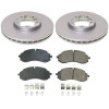 Power Stop 22-23 Ford E-Transit Front Z17 Coated Brake Kit - CRK8985 Photo - Primary