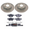 Power Stop 17-18 Nissan Sentra Front and Rear Semi-Coated Rotor Kit - SC6095
