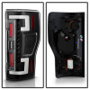 Spyder 20-21 Ford F250 Superduty LED Tail Lights - Black (ALT-YD-FS20HAL-LED-BK) - 5088659 Photo - Unmounted