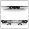 xTune 02-08 RAM 1500/03-09 2500/3500 OEM Style Steel Rear Bumper - Chrome (RB-DR02-SET-C) - 9047367 Photo - Unmounted