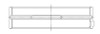 Ford V8, 351M-351W-400, Race Series - 5M1432H-STD Technical Drawing