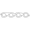 Cometic Chevy Gen-4 Big Block V8 .060in HTS Exhaust Manifold Gasket - 2.250in Round Port - 20 Pack - CP5251 Photo - Primary