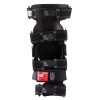 EVS Axis Sport Knee Brace Black/Black/Grey - XL/Right - AXISS-BK/GY-XR User 1