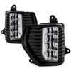 Xtune 15-20 Ford F150 Dual Socket Fit - Blind Spot Look Full LED Tail Light - Red - 9952982