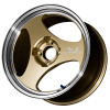Advan ONI2 15X6 +35 4-100 Machining & Champagne Gold - YAY5D35ACG User 1