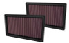 K&N 2022 Land Rover Range Rover V8-4.4L Drop In Air Filters - 33-5134 Photo - Primary