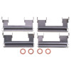 Power Stop 02-06 Cadillac Escalade Front/Rear Black Caliper - Pair w/Bracket - S4728BLK Photo - out of package