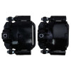 Power Stop 07-20 Cadillac Escalade Rear Black Caliper - Pair w/Bracket - S5030BLK Photo - out of package