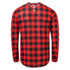 USWE Flannel Long Sleeve Lightweight Off-Road Jersey Flame Red - Small - 80951061400104 User 1