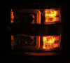 AlphaRex 15-19 Chevy Silverado 2500/3500 LUXX-Series Proj. Headlights Blk w/Actv SeqSig & SBDRL - 880098 User 3
