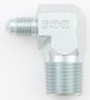 90 Male Elbow #4 To 3/8 Npt Steel Fitting