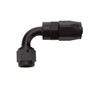 Reusable Hose End Black 90 Deg Elbow -6