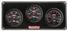 Redline 2-1 Gauge Panel OP/WT w/Recall Tach