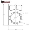 Camburg 4130 TT Bolt-on Spindle Snout Block - CAM-010061 Photo - Primary