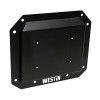 Westin 21-25 Ford Bronco (Excl. Sport) Spare Tire Delete Plate - Tex. Blk - 59-89055 Photo - out of package