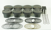 Mahle MS Piston Set 352ci Chevy SB 4.010in Bore 3.48/3.5in Stroke 6.00in Rod 0.927 Pin -5.0cc 10.3CR - 930200310 Photo - Primary