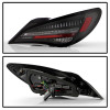 Spyder 14-19 Mercedes Benz CLA LED Tail Lights (ALT-YD-MBCLA14AP-GRSEQ-BK) - 5089342 Photo - Unmounted