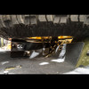Skyjacker 07-18 Jeep Wrangler JK Spare Tire Carrier Kit W/ Adjustable Brackets - J07STM Photo - Mounted