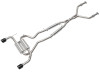 aFe 14-15 Infiniti Q50 V6 3.7L Takeda 2.5in 305 SS Cat Back Exhaust System w/ Black Tips - 49-36136-B Photo - Primary