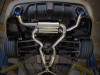 aFe 14-15 Infiniti Q50 V6 3.7L Takeda 2.5in 305 SS Cat Back Exhaust System w/ Black Tips - 49-36136-B Photo - Mounted