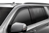 Husky Liners 17-24 Nissan Titan CC/16-24 Nissan Titan XD CC Ventvisor Low Profile 4pc - Matte Black - 2857074