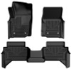 Husky Liners 2024 Toyota Tacoma CC/DC (Manual Trns) Weatherbeater Front & 2nd Seat Floor Liner - Blk - 94291