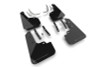 Rally Armor 2025+ Hyundai Tucson (Excl. ICE & XRT) Black UR Mud Flap w/ Dark Grey Logo - MF135-UR-BLK-DGRY Photo - Primary