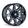Mayhem 8090 Rampage 18x9 / 8x165.1 BP / -12mm Offset / 130.8mm Hub Gloss Black Milled Wheel - 8090-8981M Photo - Primary