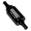 Russell 3/8 Male To 3/8 Male Barbed Fuel Check Valve - Black Anodized - 650625 Photo - Primary