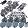 Eagle Chrysler 400 4.150in Crank 6.760in H-Beam -8cc Flat Top 4.375in Pistons Rotating Assembly - 21103033 Photo - Primary