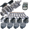 Eagle Ford 289/302 3.000in Crank 5.090in I-Beam Rods -5cc Flat Top 4.040in Pistons Rotating Assembly - 64002040 Photo - Primary