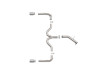 aFe Takeda 20-21 Kia Forte GT 1.6L (t) 3in to 2.5in SS Axle-Back Exhaust System w/ Polished Tips - 49-37037-P Photo - Unmounted